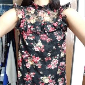 Floral top (small)